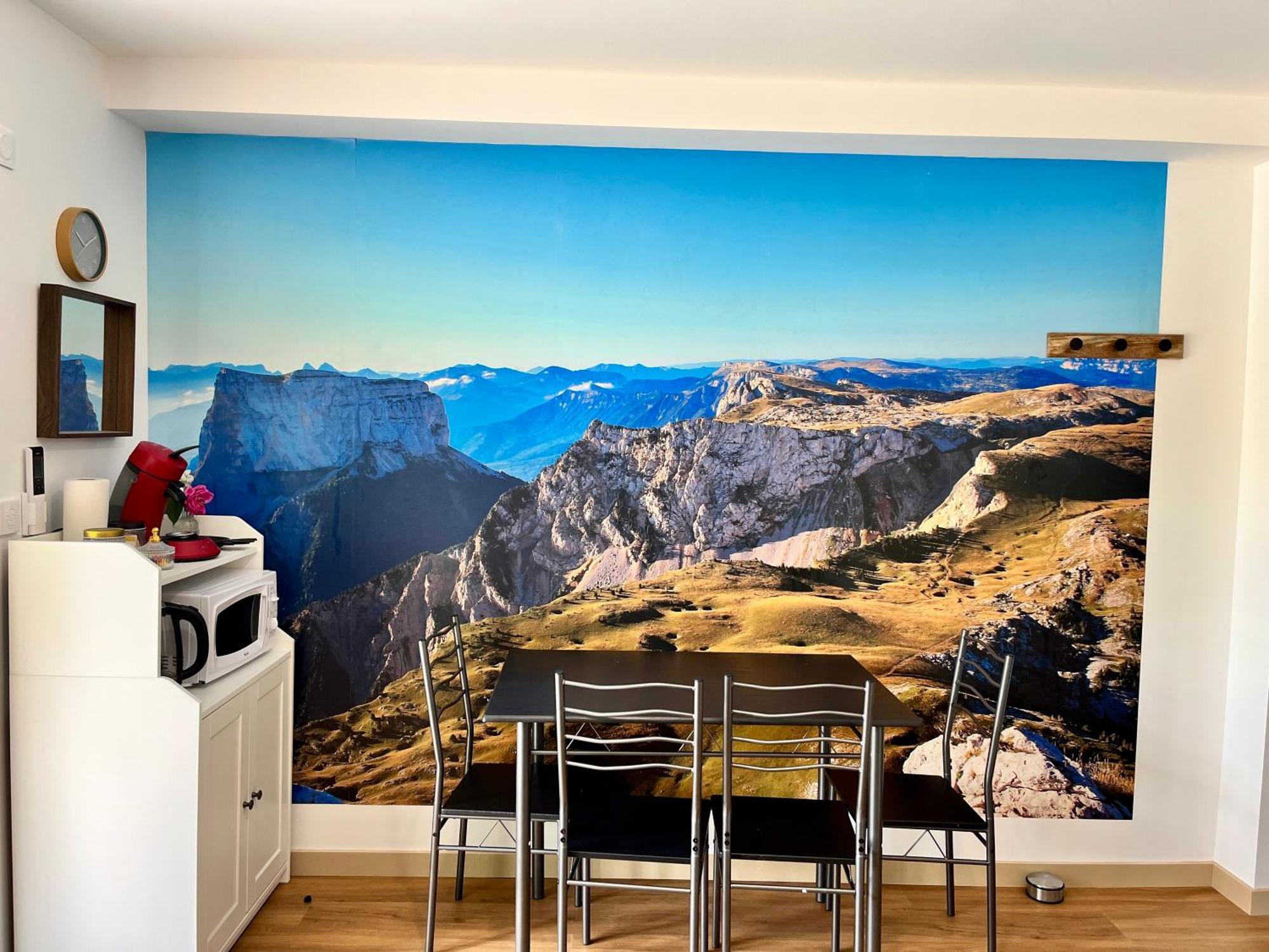 L'Escapade Dauphinoise, Gite 2 Chambres Avec Terrasse Et Clim Beaucroissant المظهر الخارجي الصورة